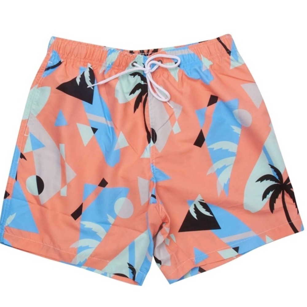 Boardies Throwback Palm Swim Trunks - Picture 2 of 4